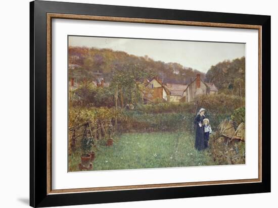 Telling the Bees-Charles Napier Hemy-Framed Giclee Print