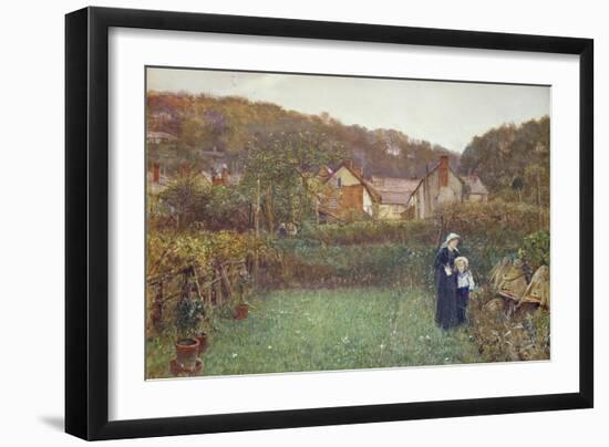 Telling the Bees-Charles Napier Hemy-Framed Giclee Print