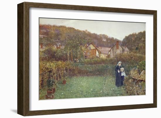 Telling the Bees-Charles Napier Hemy-Framed Premium Giclee Print