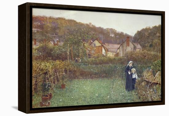 Telling the Bees-Charles Napier Hemy-Framed Premier Image Canvas