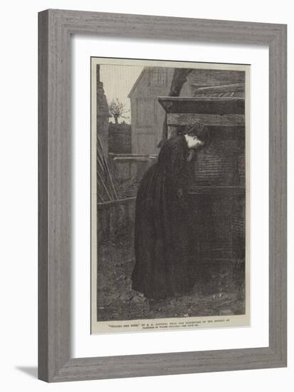 Telling the Bees-Edward Killingworth Johnson-Framed Giclee Print
