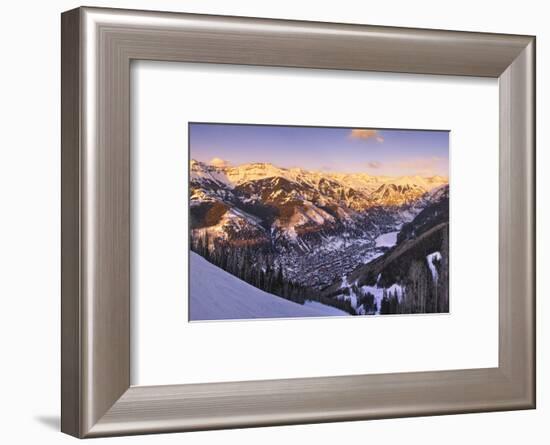 Telluride at Sunset-Jon Hicks-Framed Photographic Print