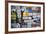 Telluride, Colorado: License Plates Hang On A Fence On A Home In An Alleyway In Downtown Telluride-Ian Shive-Framed Photographic Print