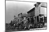 Telluride, Colorado - View of a Pack Train-Lantern Press-Mounted Art Print