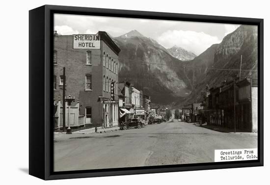 Telluride, Colorado-null-Framed Stretched Canvas
