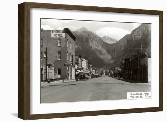 Telluride, Colorado-null-Framed Art Print