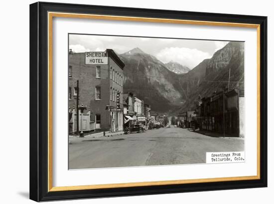 Telluride, Colorado-null-Framed Art Print