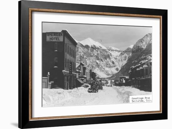 Telluride, Colorado-null-Framed Art Print