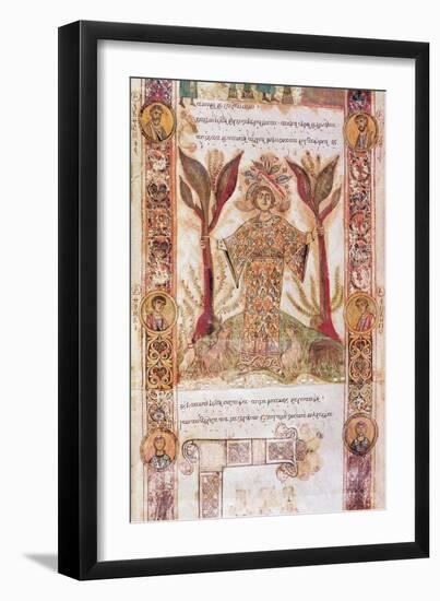 Tellus, from Exultet I, C.1030-Italian School-Framed Giclee Print