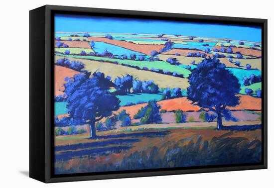 Teme Valley autumn-Paul Powis-Framed Premier Image Canvas