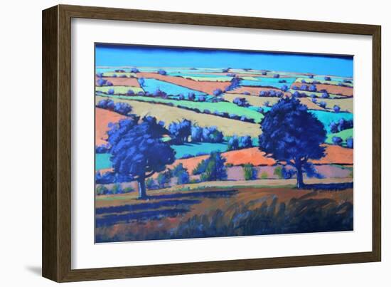 Teme Valley autumn-Paul Powis-Framed Giclee Print