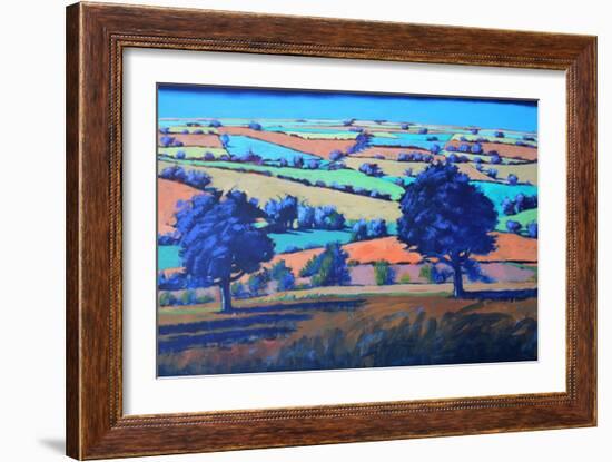 Teme Valley autumn-Paul Powis-Framed Giclee Print