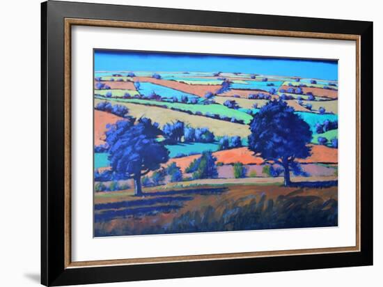 Teme Valley autumn-Paul Powis-Framed Giclee Print