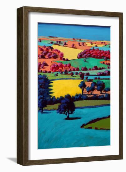 Teme Valley III-Paul Powis-Framed Giclee Print