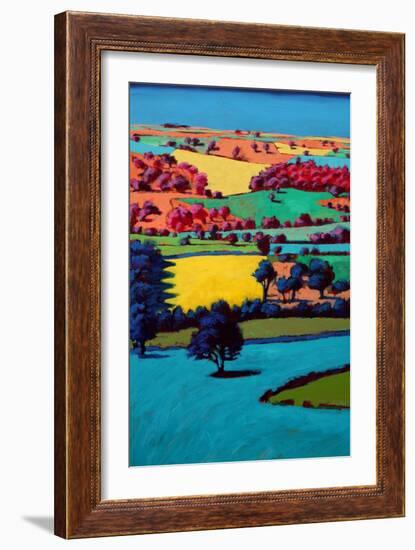 Teme Valley III-Paul Powis-Framed Giclee Print