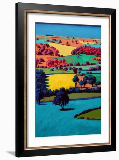 Teme Valley III-Paul Powis-Framed Giclee Print