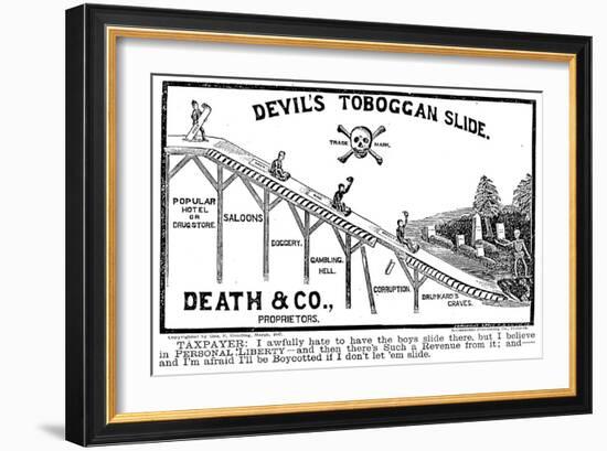 Temperance Movement, 1887-null-Framed Giclee Print