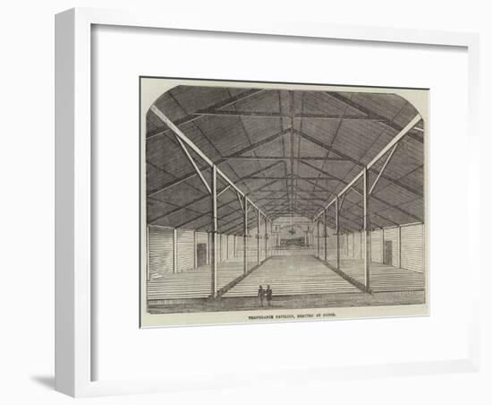 Temperance Pavilion, Erected at Dunse-null-Framed Giclee Print