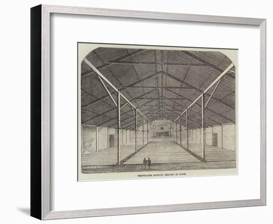 Temperance Pavilion, Erected at Dunse-null-Framed Giclee Print