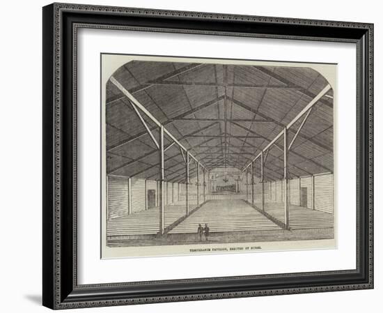 Temperance Pavilion, Erected at Dunse-null-Framed Giclee Print