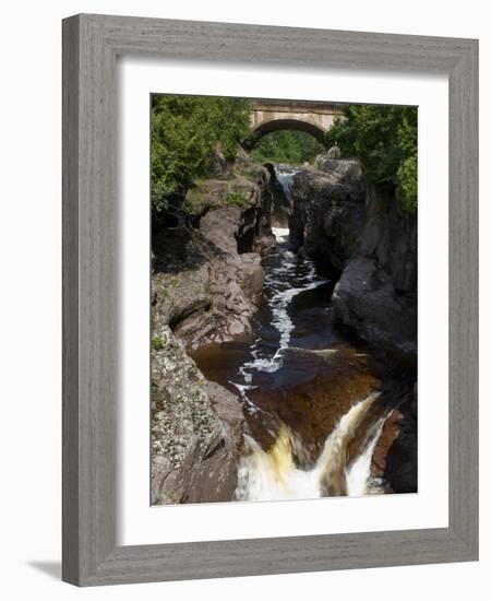 Temperance River State Park, Schroeder, Minnesota, USA-Peter Hawkins-Framed Photographic Print