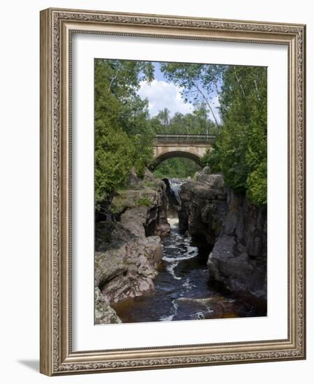 Temperance River State Park, Schroeder, Minnesota, USA-Peter Hawkins-Framed Photographic Print