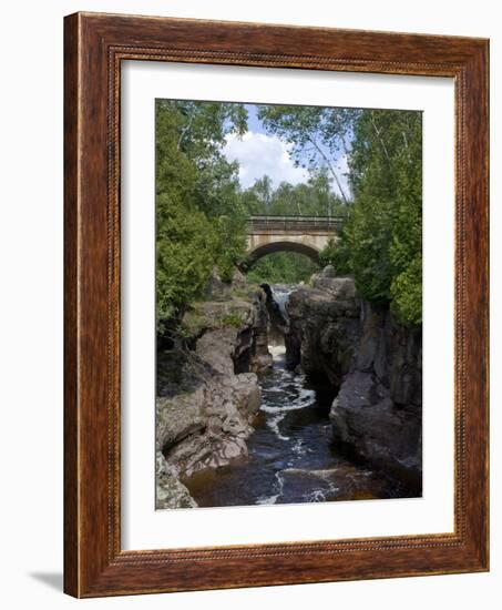 Temperance River State Park, Schroeder, Minnesota, USA-Peter Hawkins-Framed Photographic Print