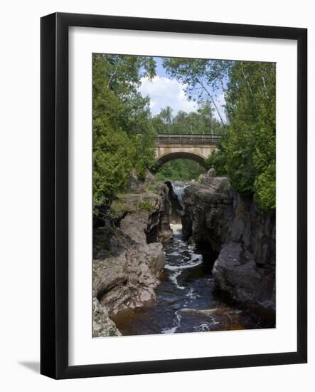 Temperance River State Park, Schroeder, Minnesota, USA-Peter Hawkins-Framed Photographic Print