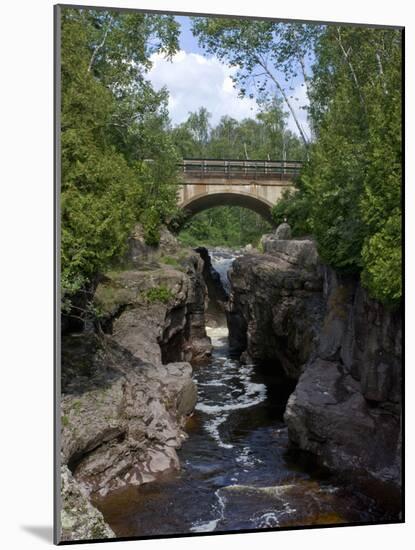 Temperance River State Park, Schroeder, Minnesota, USA-Peter Hawkins-Mounted Photographic Print