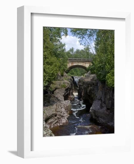 Temperance River State Park, Schroeder, Minnesota, USA-Peter Hawkins-Framed Photographic Print