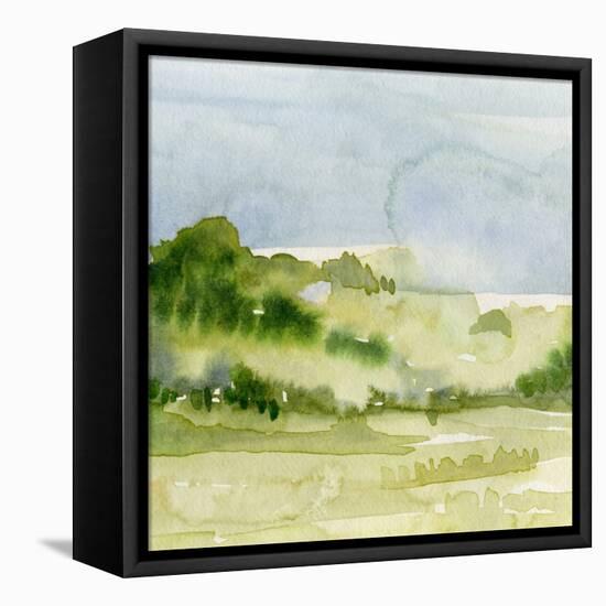 Tempered Horizon II-Emma Caroline-Framed Stretched Canvas