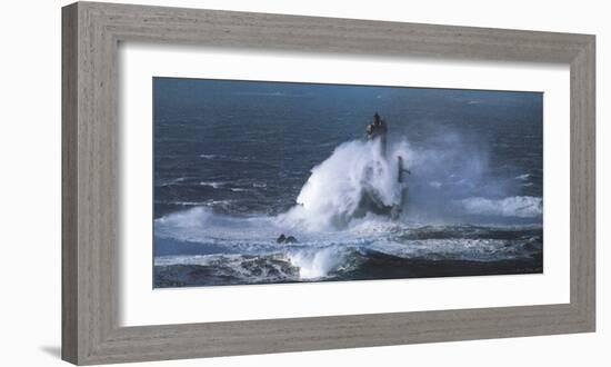 Tempete Sur la Vieille-Jean-Marie Liot-Framed Art Print