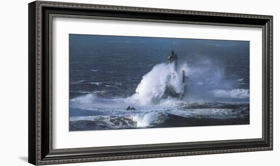 Tempete Sur la Vieille-Jean-Marie Liot-Framed Art Print