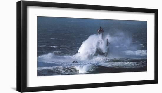 Tempete Sur la Vieille-Jean-Marie Liot-Framed Art Print