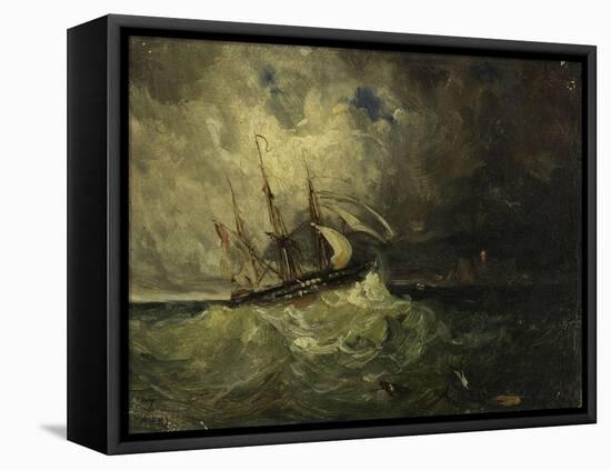 Tempête-Félix Ziem-Framed Premier Image Canvas