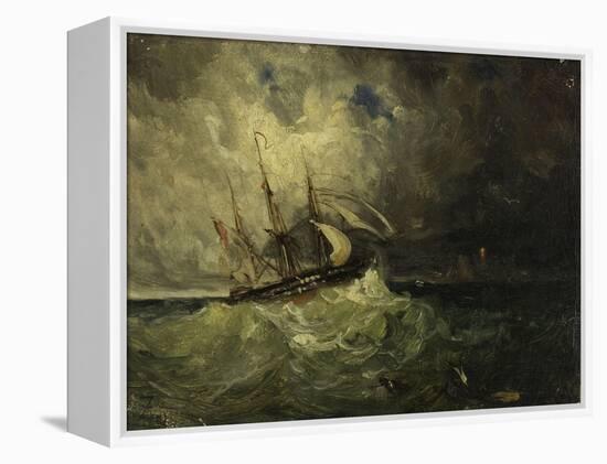 Tempête-Félix Ziem-Framed Premier Image Canvas