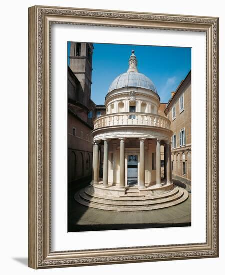 Tempietto of San Pietro in Montorio in Rome-Donato di Pascuccio (Bramante)-Framed Photo