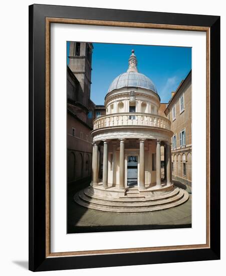 Tempietto of San Pietro in Montorio in Rome-Donato di Pascuccio (Bramante)-Framed Photo