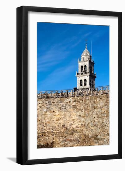 Templar Castle, Town of Ponferrada in Spain-Felipe Rodriguez-Framed Photographic Print