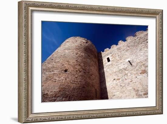 Templar Castle, Town of Ponferrada in Spain-Felipe Rodriguez-Framed Photographic Print