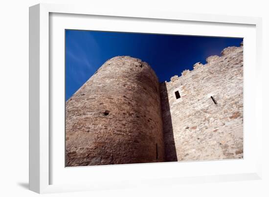 Templar Castle, Town of Ponferrada in Spain-Felipe Rodriguez-Framed Photographic Print