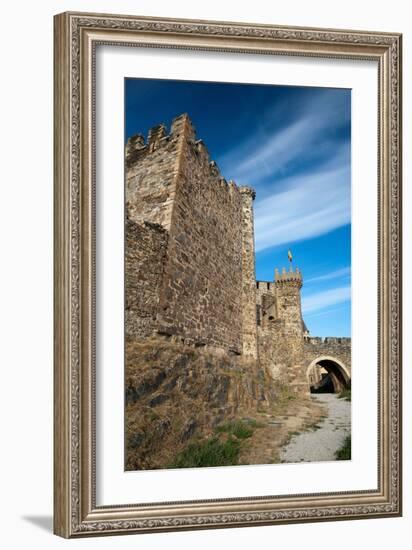 Templar Castle, Town of Ponferrada in Spain-Felipe Rodriguez-Framed Photographic Print