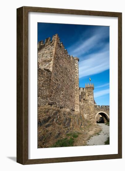 Templar Castle, Town of Ponferrada in Spain-Felipe Rodriguez-Framed Photographic Print