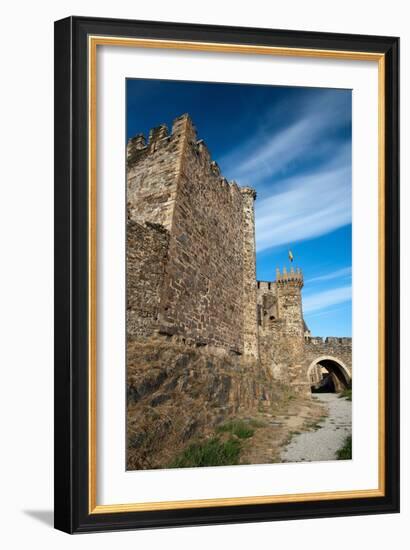 Templar Castle, Town of Ponferrada in Spain-Felipe Rodriguez-Framed Photographic Print