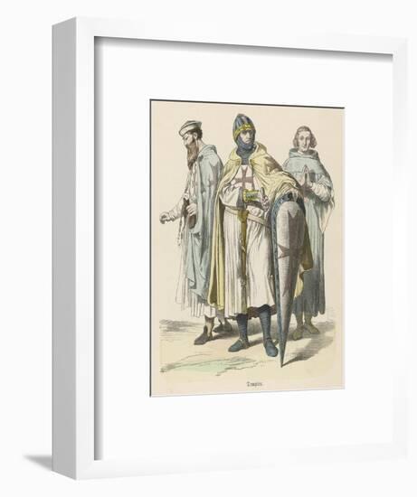 Templars-null-Framed Art Print