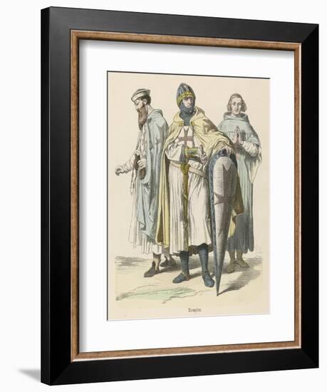 Templars-null-Framed Art Print