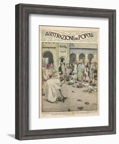 Temple at Bikaner India Dedicated to Rats and Mice-Alfredo Ortelli-Framed Art Print