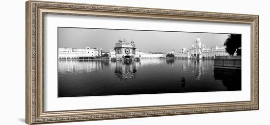 Temple at the Waterfront, Golden Temple, Amritsar, Punjab, India-null-Framed Photographic Print