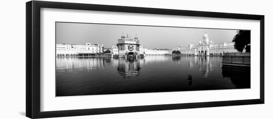 Temple at the Waterfront, Golden Temple, Amritsar, Punjab, India-null-Framed Photographic Print