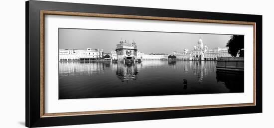 Temple at the Waterfront, Golden Temple, Amritsar, Punjab, India-null-Framed Photographic Print